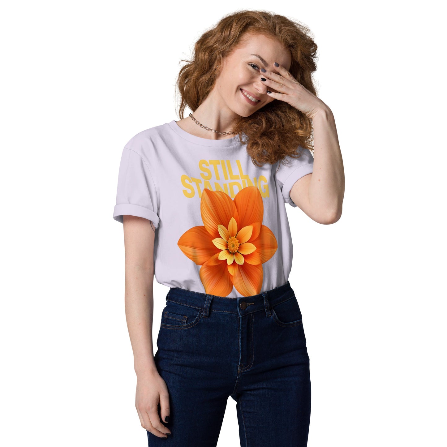 Still standing - Premium Unisex Organic Cotton T-Shirt by MASIN Fashion – Faith - based Wear