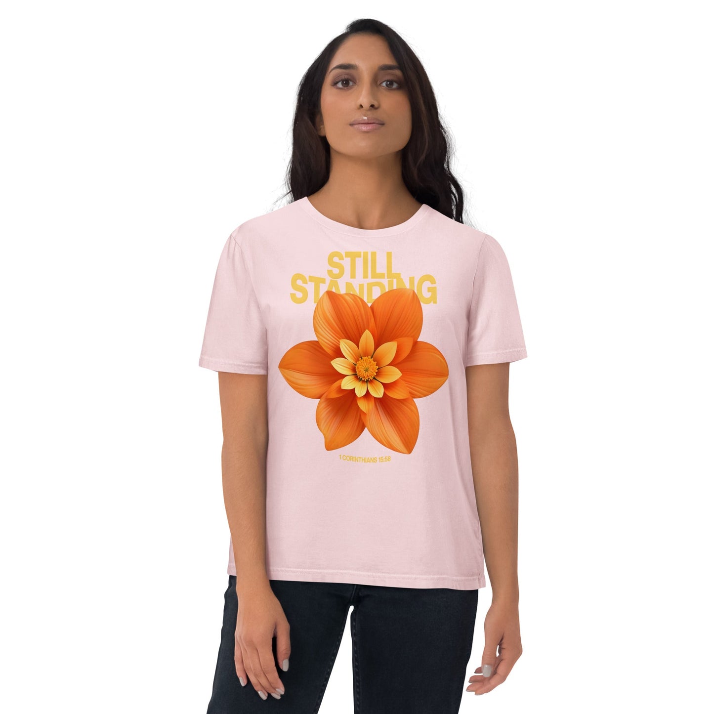 Still standing - Premium Unisex Organic Cotton T-Shirt by MASIN Fashion – Faith - based Wear
