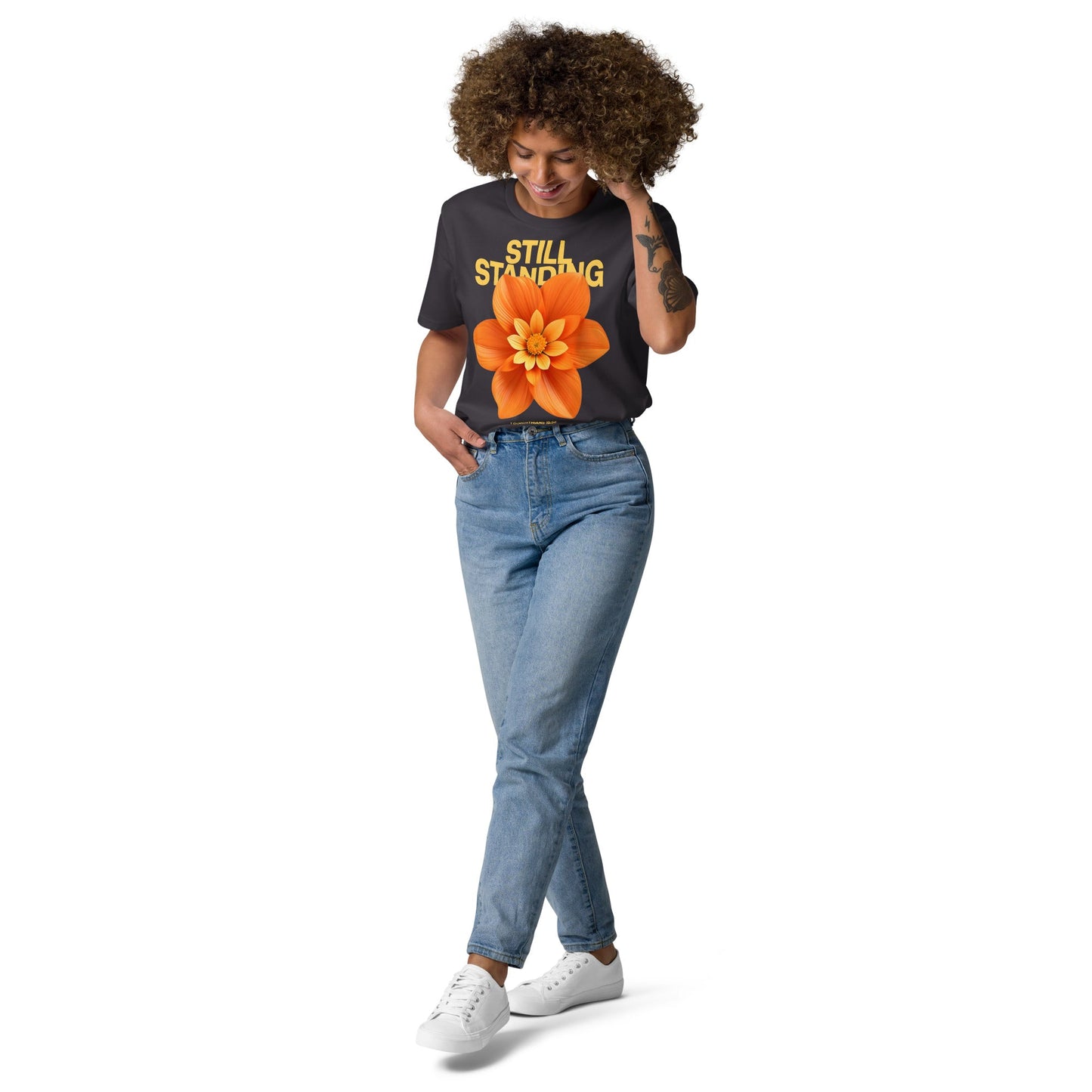Still standing - Premium Unisex Organic Cotton T-Shirt by MASIN Fashion – Faith - based Wear