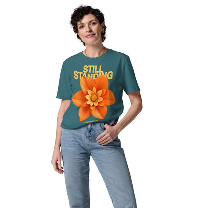 Still standing - Premium Unisex Organic Cotton T-Shirt by MASIN Fashion – Faith - based Wear