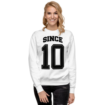 Together Since - Custom Couple Wear - Female Premium Sweatshirt by MASIN Fashion – Faith - based Wear