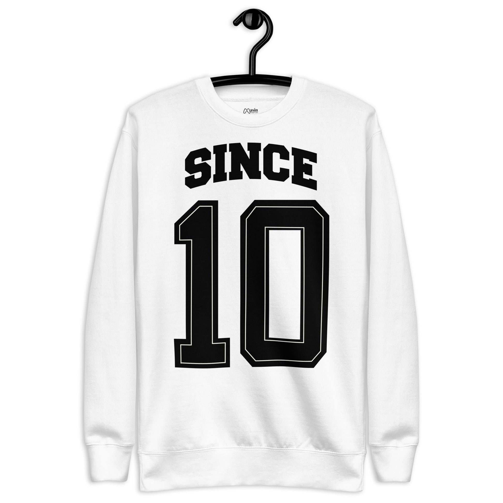 Together Since - Custom Couple Wear - Female Premium Sweatshirt by MASIN Fashion – Faith - based Wear