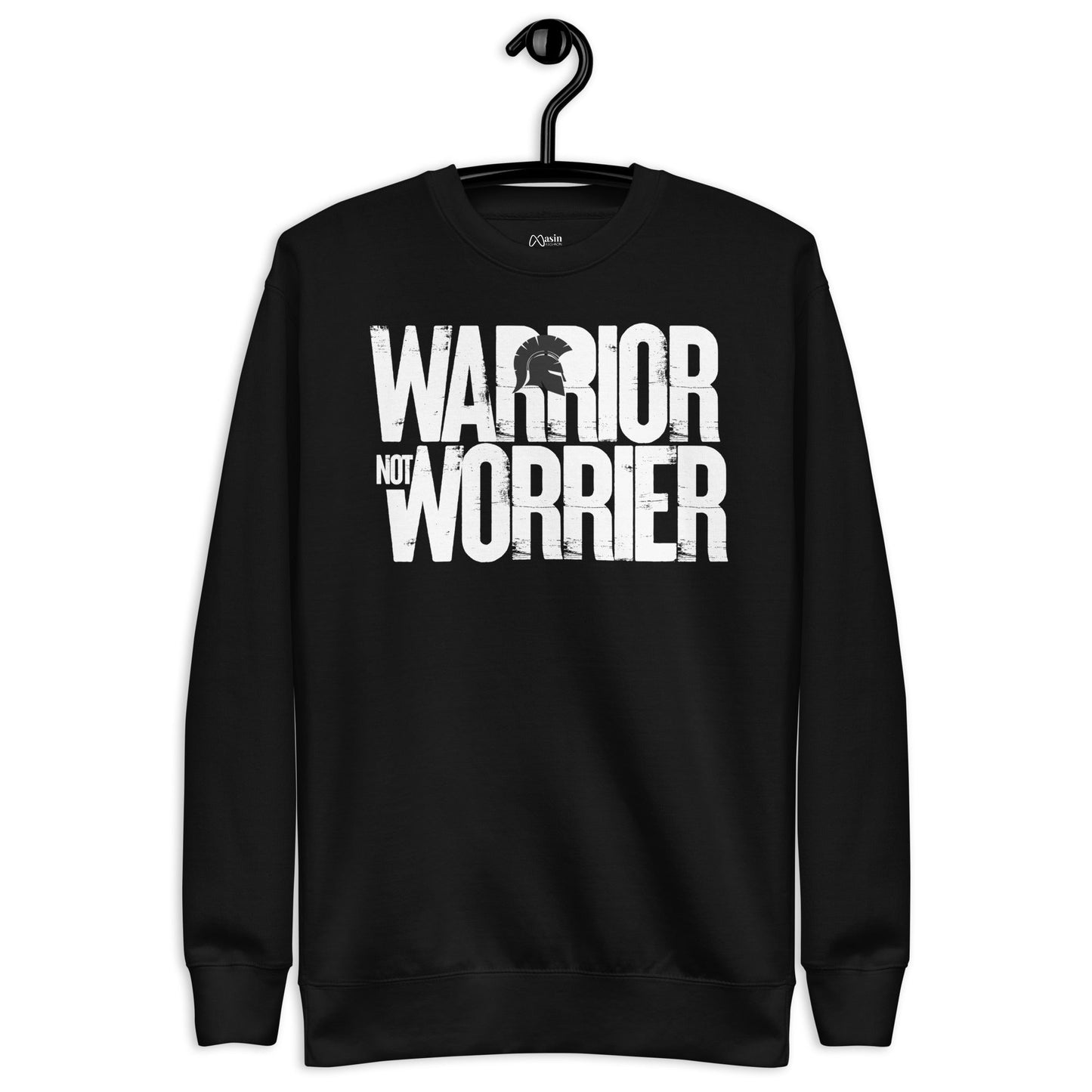 Warrior not Worrier - Unisex Premium Jumper by MASIN Fashion – Faith - based Wear