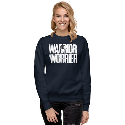 Warrior not Worrier - Unisex Premium Jumper by MASIN Fashion – Faith - based Wear