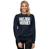 Warrior not Worrier - Unisex Premium Jumper by MASIN Fashion – Faith - based Wear