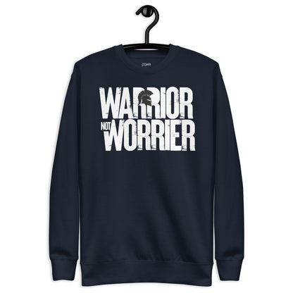Warrior not Worrier - Unisex Premium Jumper by MASIN Fashion – Faith - based Wear
